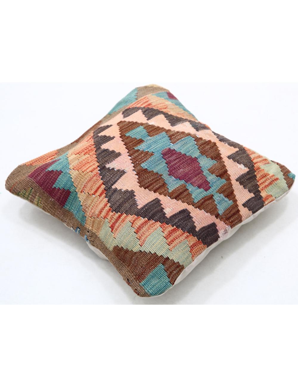 Afghan Tribal Pillow 1' 5" x 1' 5" Hand-Woven view