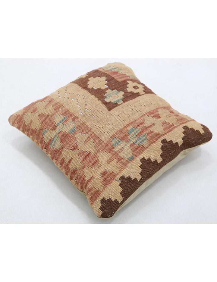 Afghan Tribal Rug 1' 5" x 1' 5" Hand-Woven view