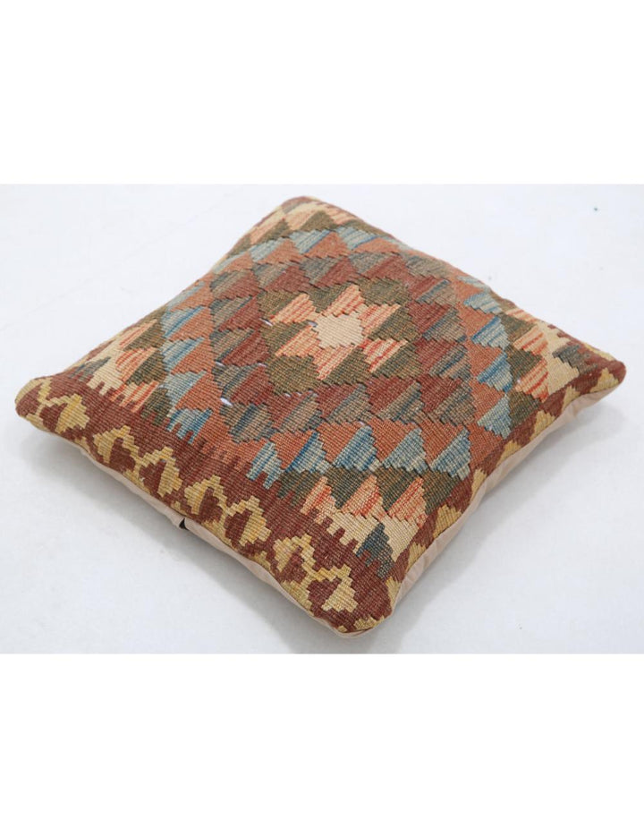 Afghan Tribal Rug 1' 5" x 1' 5" Hand-Woven view