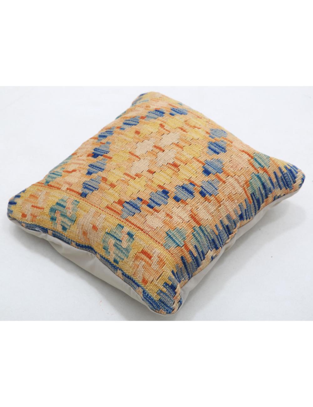 Afghan Tribal Pillow 1' 5" x 1' 5" Hand-Woven view
