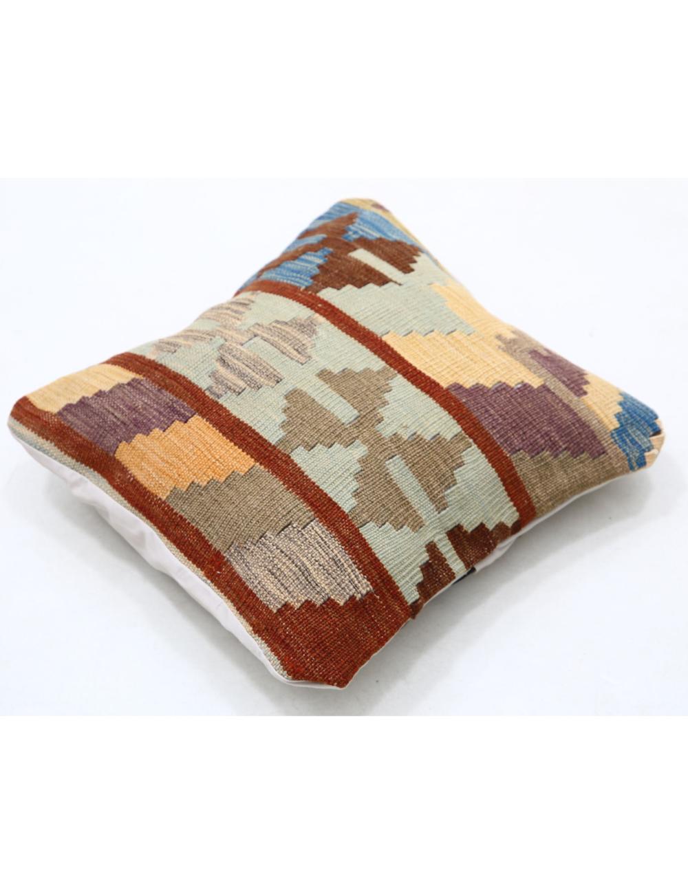 Afghan Tribal Pillow 1' 5" x 1' 5" Hand-Woven view