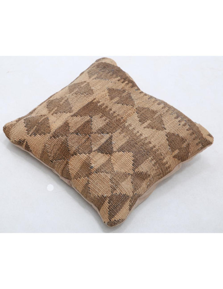 Afghan Tribal Pillow 1' 5" x 1' 5" Hand-Woven view