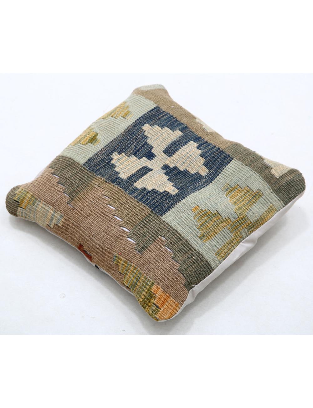 Afghan Tribal Pillow 1' 5" x 1' 5" Hand-Woven view