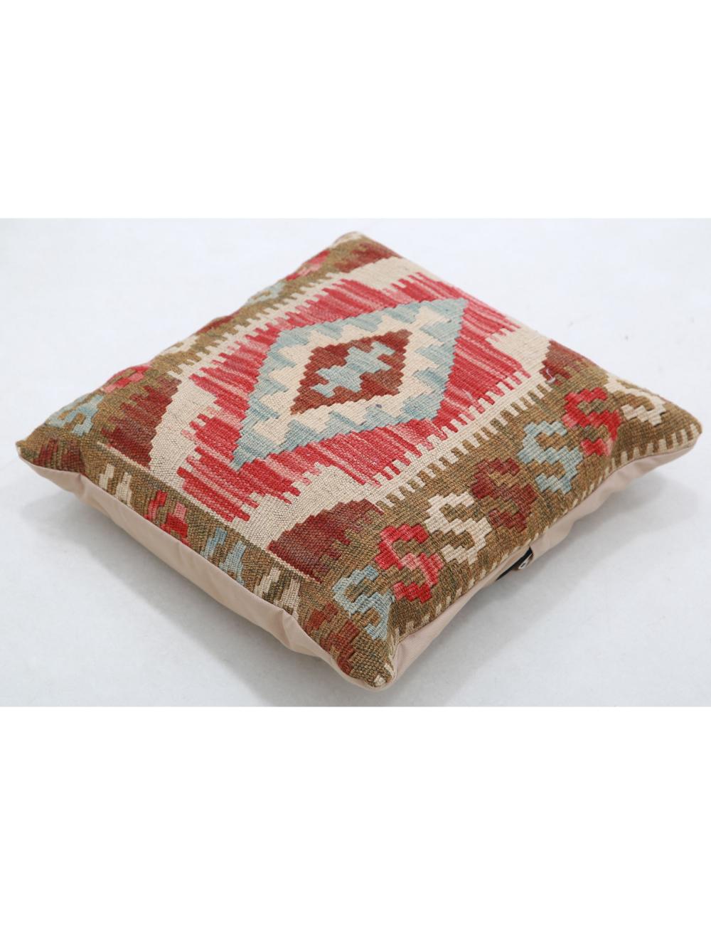 Afghan Tribal Rug 1' 5" x 1' 5" Hand-Woven view