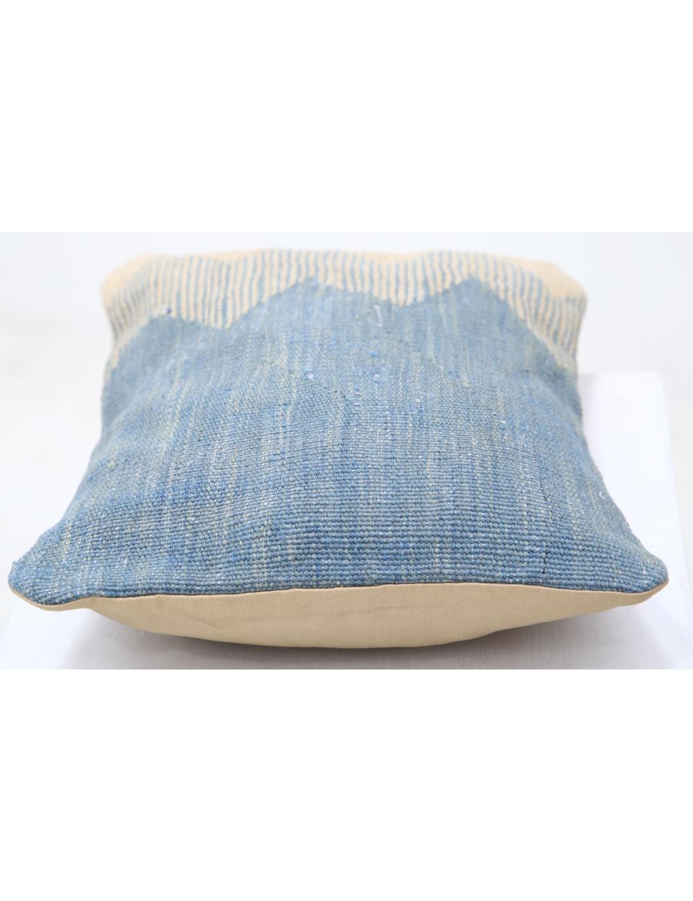 Afghan Tribal Pillow 1' 0" x 1' 5" Hand-Woven detail