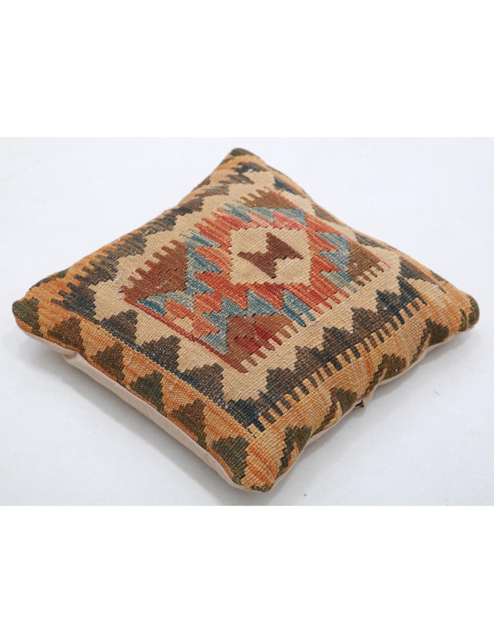 Afghan Tribal Rug 1' 5" x 1' 5" Hand-Woven view