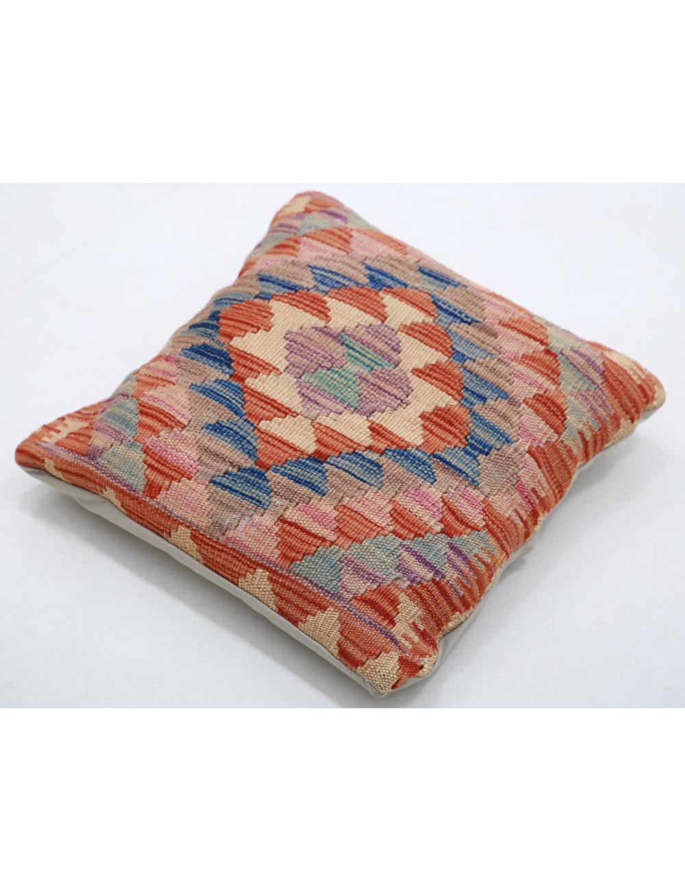 Afghan Tribal Pillow 1' 5" x 1' 5" Hand-Woven view