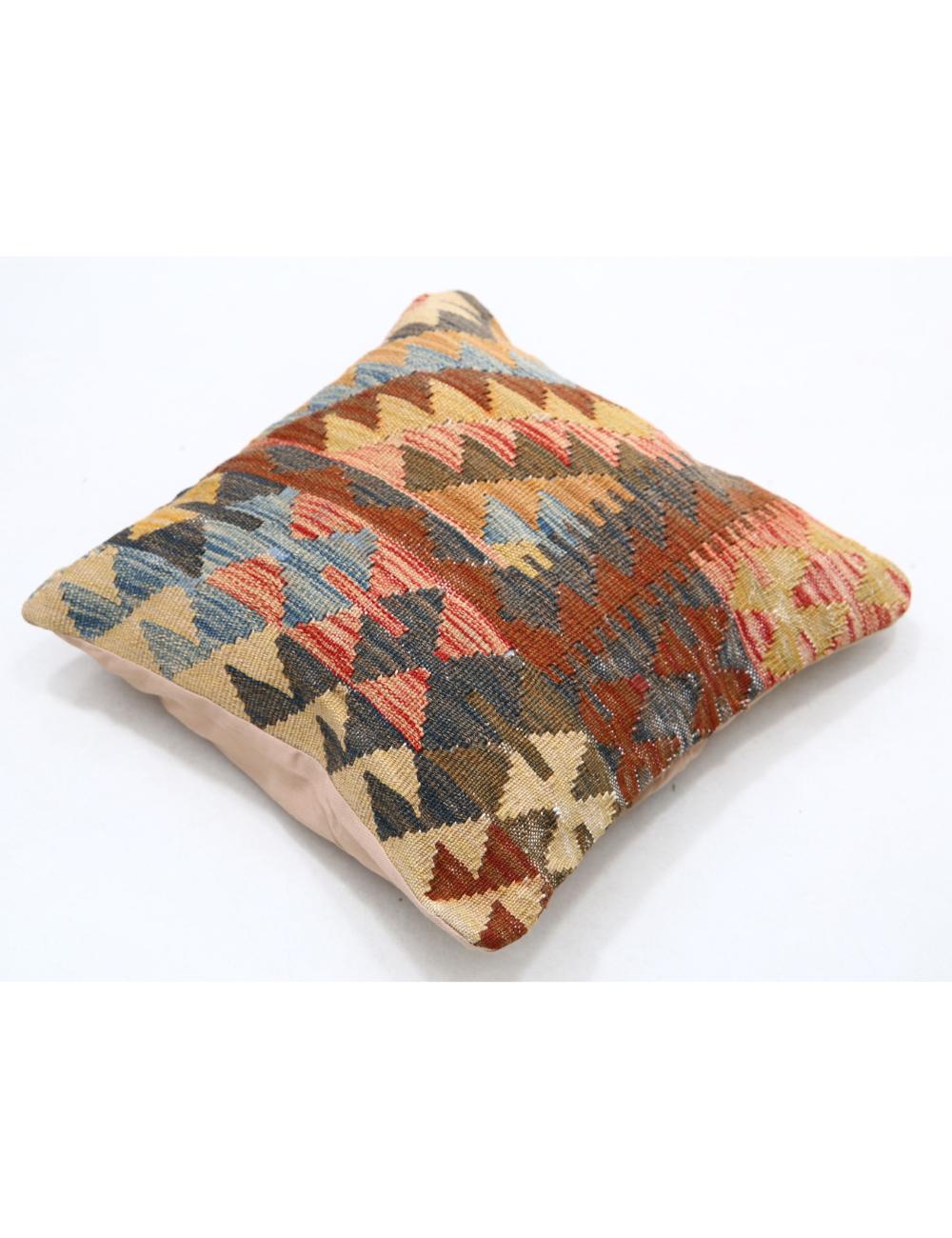 Afghan Tribal Pillow 1' 5" x 1' 5" Hand-Woven view