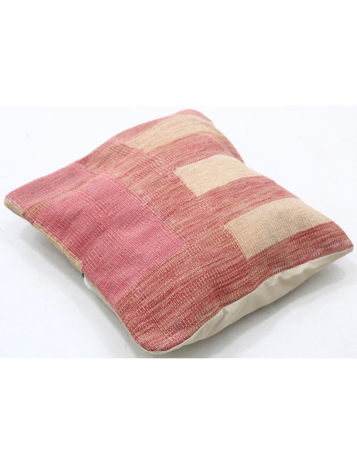 Hand Woven Tribal  Wool Pillow 1' 5" x 1' 5" - No. AT40865