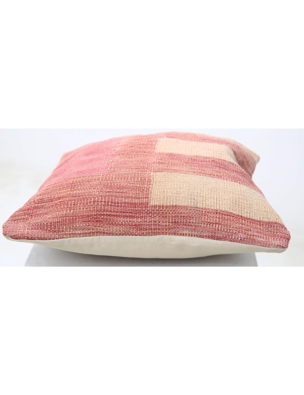 Hand Woven Tribal  Wool Pillow 1' 5" x 1' 5" - No. AT40865