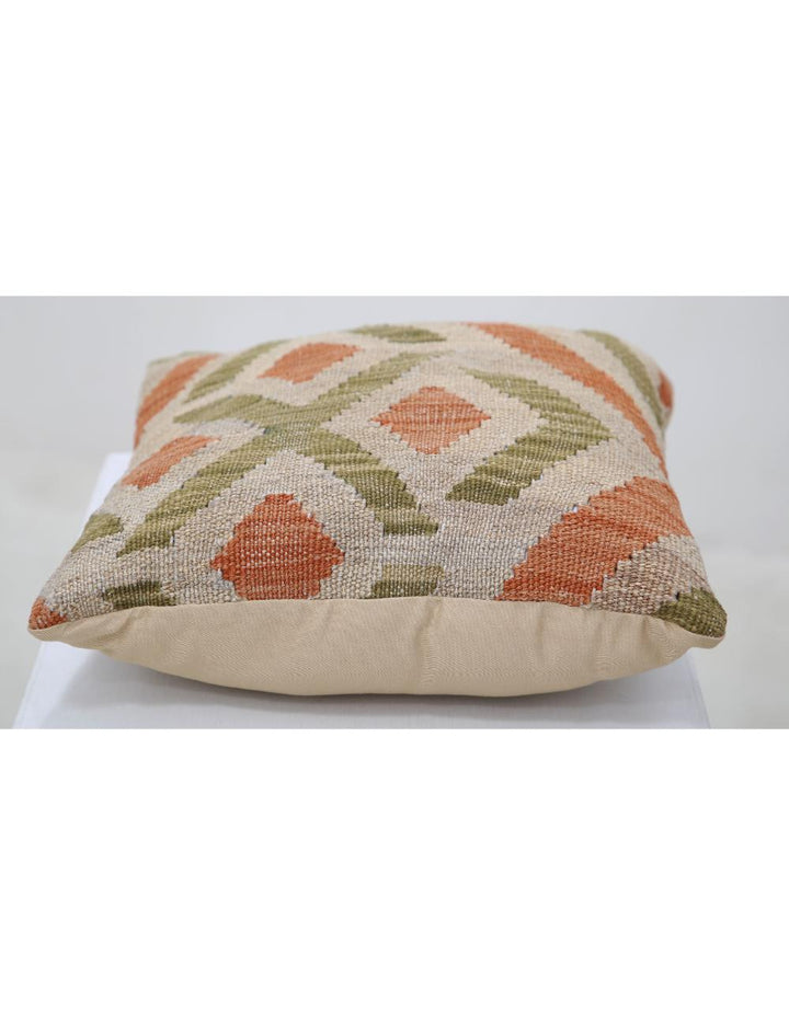 Afghan Tribal Pillow 1' 5" x 1' 5" Hand-Woven view