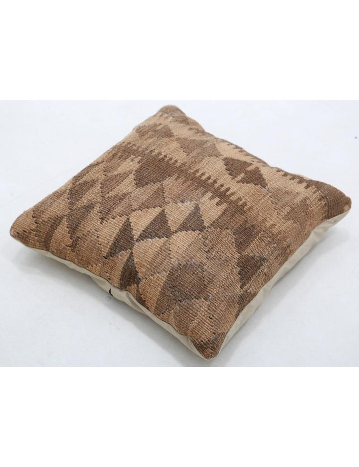 Afghan Tribal Pillow 1' 5" x 1' 5" Hand-Woven view