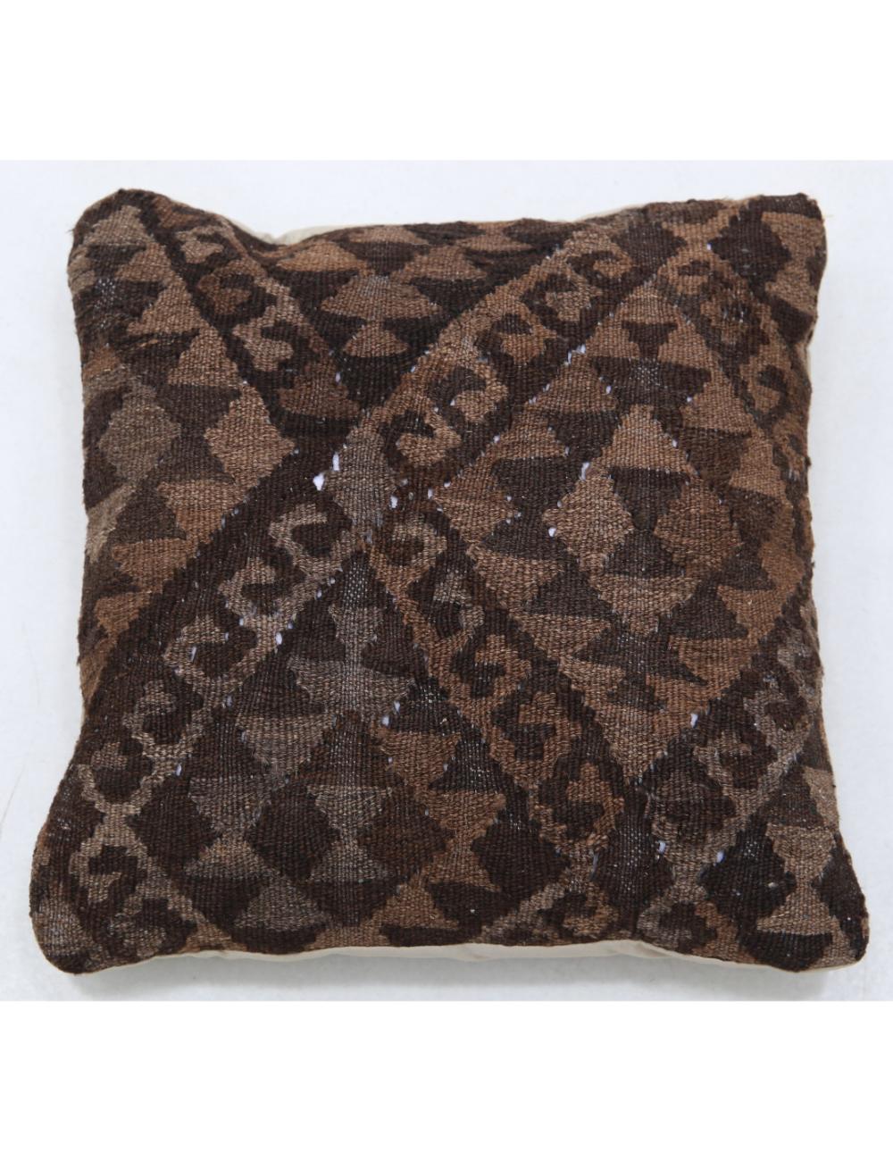 Afghan Tribal Pillow 1' 5" x 1' 5" Hand-Woven
