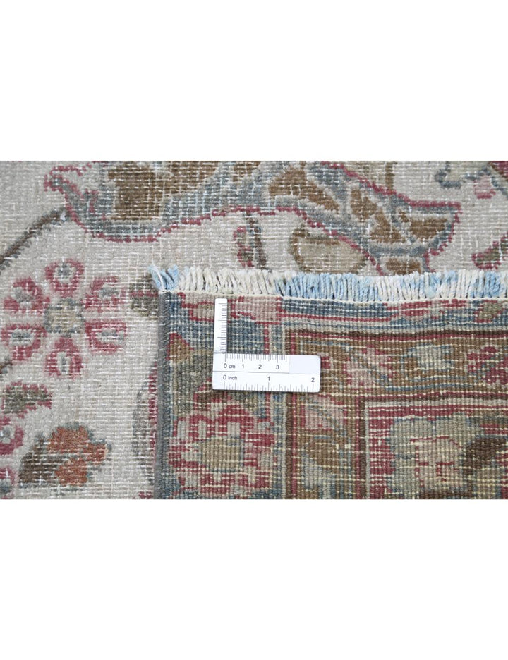 Afghan Vintage Rug 10' 9" x 14' 8" Hand-Knotted | No. AT83180