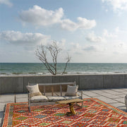 Hand Woven Wool Kelim 6' 9" x 10' 1" - No. AL64864