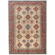 Handmade Kazak Area Rug 6' 8" x 9' 7" - No. AL90671