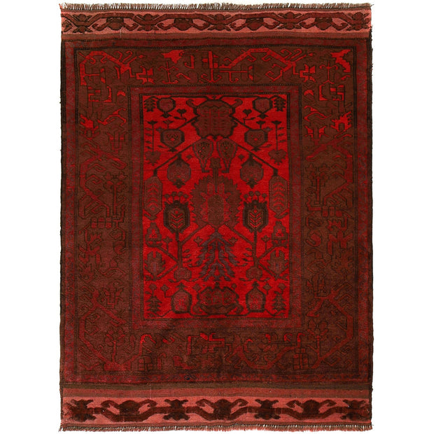 Overdyed Wool Carpet 3' 10" x 5' 3" - No. AL60161