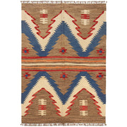 Small Size Chobi Kilim 4' 1" x 6' 1" - No. AL26132