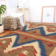 Small Size Chobi Kilim 4' 1" x 6' 1" - No. AL26132