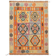 Handmade Vegetable Kelim 3' 7" x 4' 9" - No. AL57017