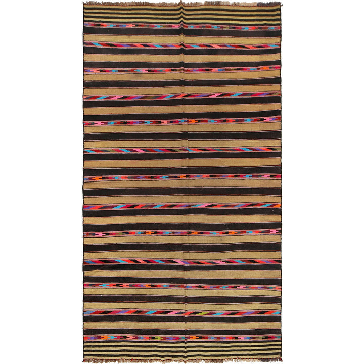 Afghan Maimana Kilim 5' 6" x 10' 0" - No. AL98643