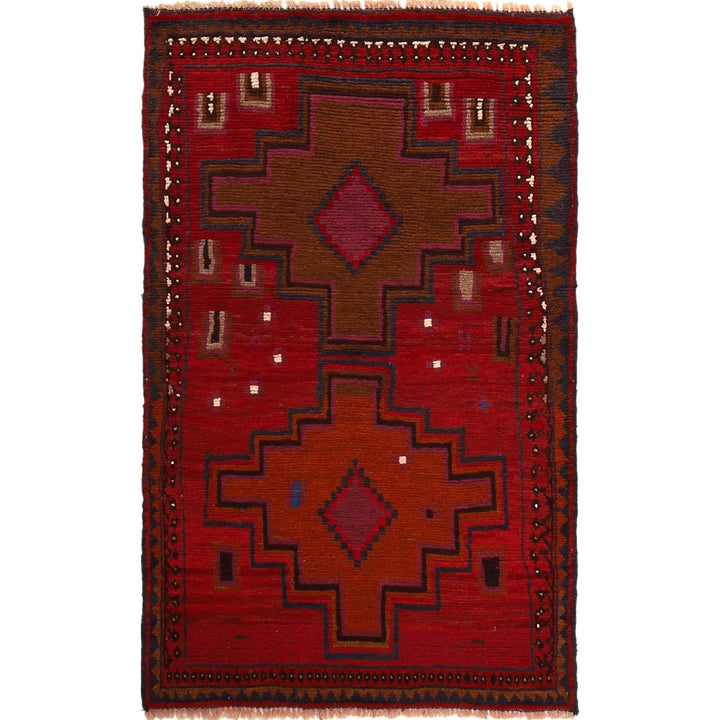 Tribal Baloch Rug 2' 9" x 4' 3" - No. AL15282