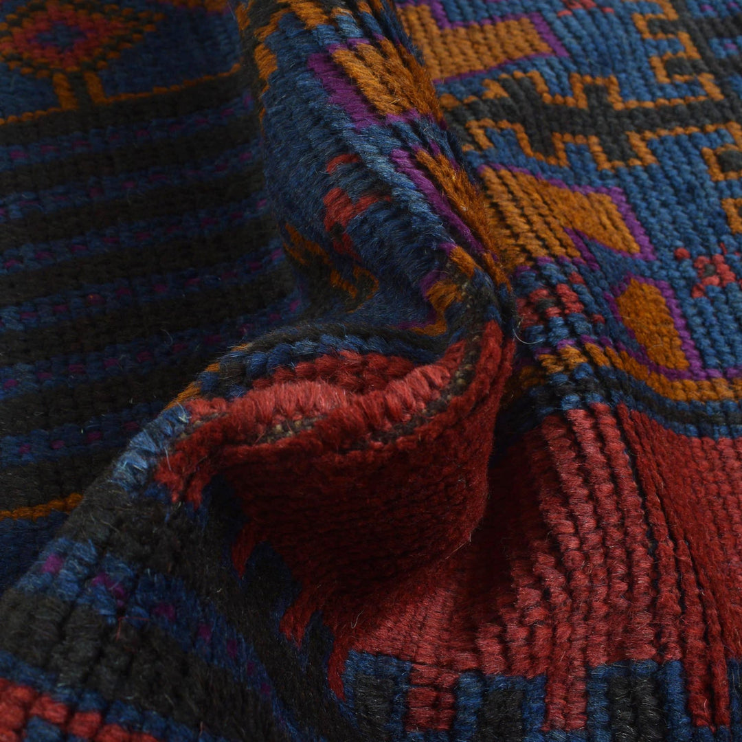 Hand Knotted Baluchi Rug 2' 9" x 4' 8" - No. AL67117