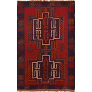 Baluch Small Size Rug 2' 11" x 4' 7" - No. AL38712