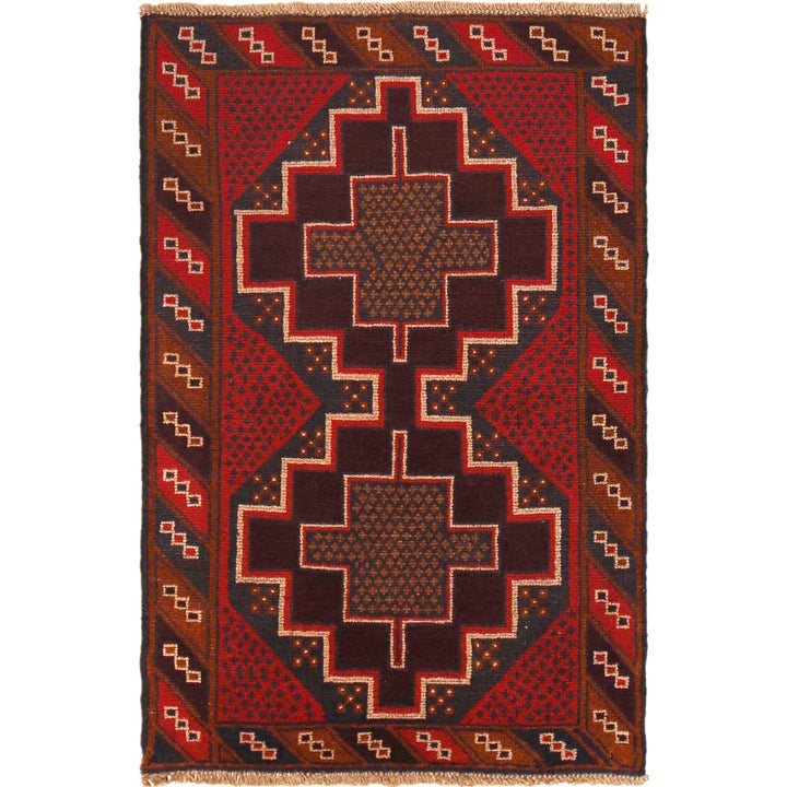 Traditional Baloch Rug 2' 10" x 4' 3" - No. AL84184