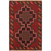 Traditional Baloch Rug 2' 10" x 4' 3" - No. AL84184