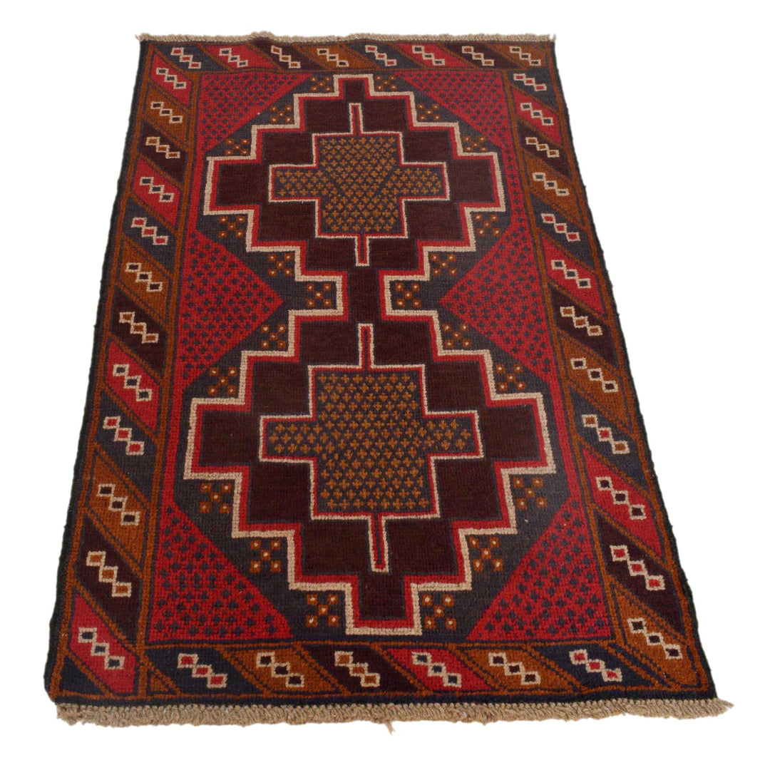 Traditional Baloch Rug 2' 10" x 4' 3" - No. AL84184