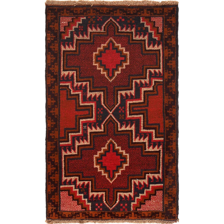 Multi Color Baluchi Rug 2' 9" x 4' 5" - No. AL41108