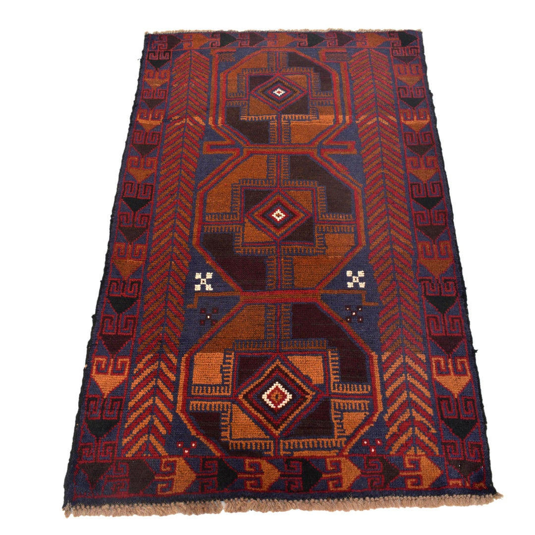 Handmade Baluchi Rug 2' 9" x 4' 10" - No. AL20246