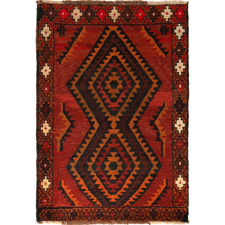 Baluch Small Size Rug 3' 2" x 4' 6" - No. AL30809