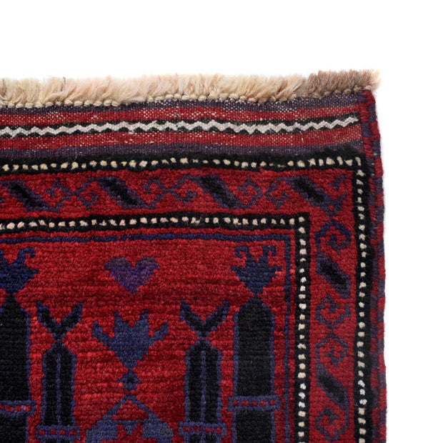 Baluch Small Size Rug 3' 1" x 4' 6" - No. AL58254