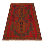 Tribal Baloch Rug 2' 8" x 4' 6" - No. AL81899
