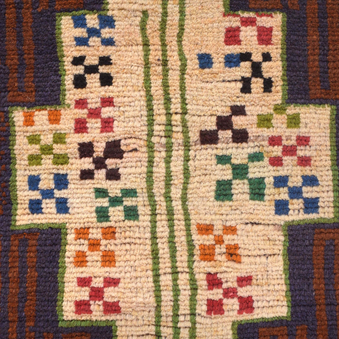 Baluch Small Size Rug 3' 0" x 4' 8" - No. AL16422