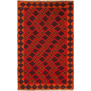 Tribal Baloch Rug 2' 10" x 4' 6" - No. AL89229