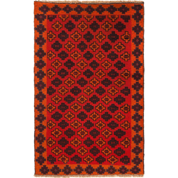 Tribal Baloch Rug 2' 10" x 4' 6" - No. AL89229