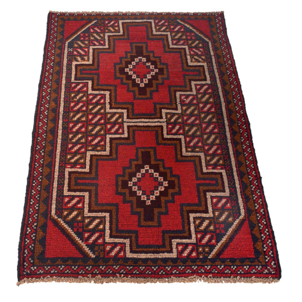 Handmade Balochi Rug 2' 8" x 4' 2" - No. AL47572