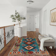 Handmade Vegetable Kelim 3' 11" x 5' 9" - No. AL97958