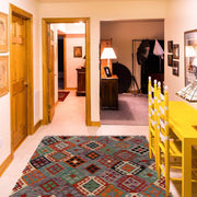 Hand Knotted Afghan Style Kilim 4' 4" x 5' 9" - No. AL88885