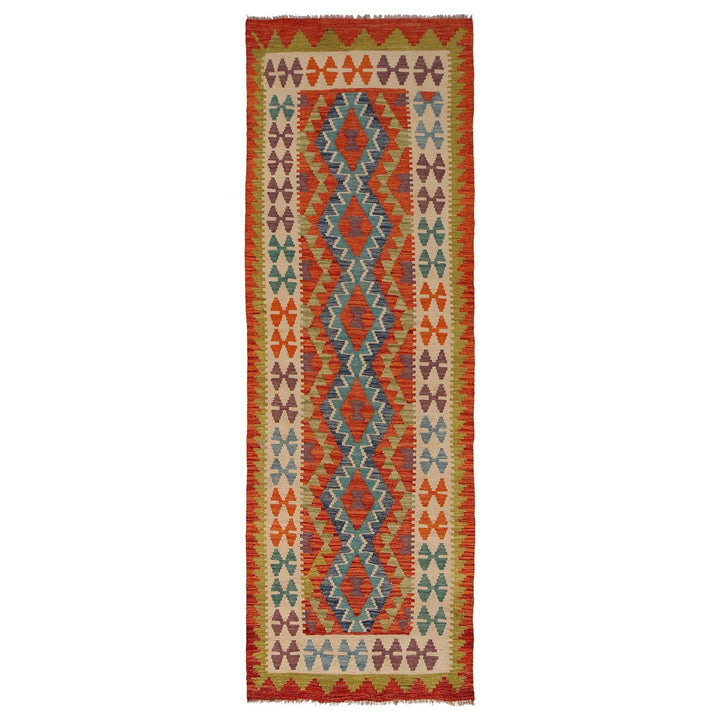 Long Chobi Kilim Runner 2' 10" x 9' 2" - No. AL51170
