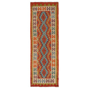 Long Chobi Kilim Runner 2' 10" x 9' 2" - No. AL51170