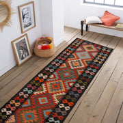 Handmade Afghan Vegetable Kilim Runner 2' 3" x 9' 10" - No. AL89085