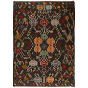 Hand Woven Wool Kelim 6' 9" x 9' 8" - No. AL74392