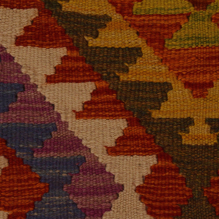 Hand Knotted Flatweave Kilim 5' 10" x 7' 8" - No. AL35575