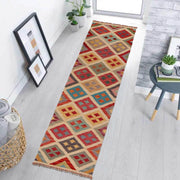 Handmade Vegetable Kilim Runner 1' 8"x 6' 9" - No. AL36779