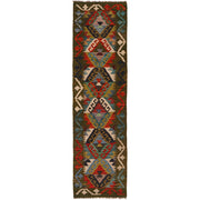 Handmade Vegetable Kelim Runner 1' 8"x 6' 8" - No. AL48184