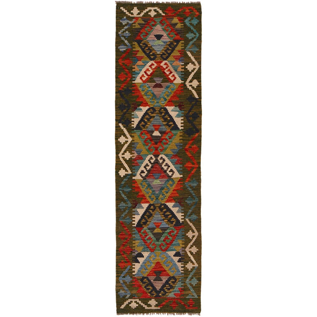 Handmade Vegetable Kelim Runner 1' 8"x 6' 8" - No. AL48184